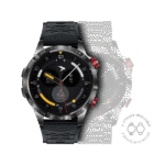 Kuzo Pro Sports Smart Watch with GPS - Black